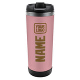 Custom Light Pink Khaki Stainless Steel Water Cup