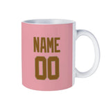 Custom Light Pink Khaki Mug