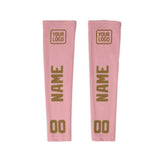 Custom Light Pink Khaki Arm Sleeve