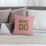 Custom Light Pink Khaki Pillowcase