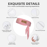 Custom Light Pink Khaki Headband