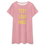 Custom Light Pink Light Yellow Nachthemd