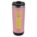 Custom Light Pink Light Yellow Stainless Steel Water Cup