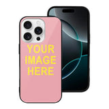 Custom Light Pink Light Yellow Phone Case