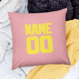 Custom Light Pink Light Yellow Pillowcase