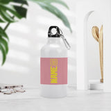 Custom Light Pink Light Yellow Sports Bottle