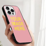 Custom Light Pink Light Yellow Phone Case