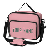 Custom Light Pink Blue Green Lunch Bag