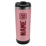 Custom Light Pink Crimson Red Stainless Steel Water Cup