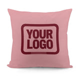 Custom Light Pink Crimson Red Pillowcase