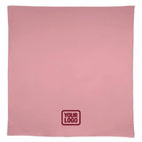 Custom Light Pink Copper Rose Square Table Cloth
