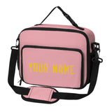Custom Light Pink Gold Lunch Bag