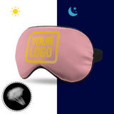 Custom Light Pink Gold Sleep Mask