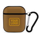 Custom Khaki Yellow AirPods Case