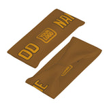 Custom Khaki Yellow Sports headband