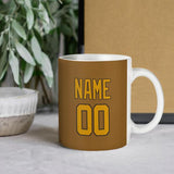 Custom Khaki Yellow Mug