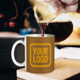 Custom Khaki Yellow Mug
