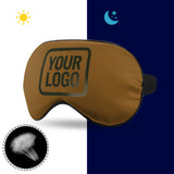 Custom Khaki Olive Sleep Mask