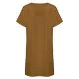 Custom Khaki Olive Nachthemd