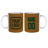 Custom Khaki Green Mug