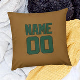 Custom Khaki Green Pillowcase