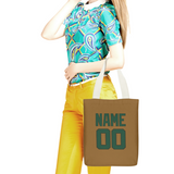 Custom Khaki Green Canvas Tote Bag
