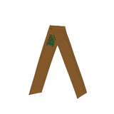 Custom Khaki Emerald Green Headband