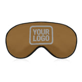 Custom Khaki Gray Sleep Mask