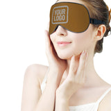 Custom Khaki Gray Sleep Mask