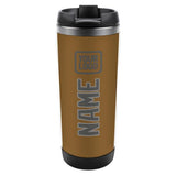 Custom Khaki Dark Grey Stainless Steel Water Cup