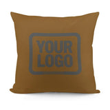 Custom Khaki Dark Grey Pillowcase