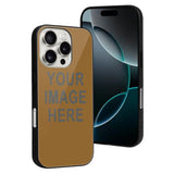 Custom Khaki Dark Grey Phone Case
