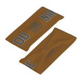 Custom Khaki Dark Grey Sports headband