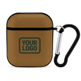 Custom Khaki Dark Green AirPods Case