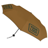 Custom Khaki Dark Green Automatic Umbrella