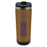 Custom Khaki Light Purple Stainless Steel Water Cup