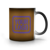 Custom Khaki Light Purple Magic Mug