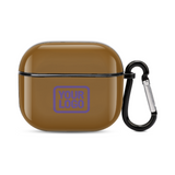 Custom Khaki Light Purple AirPods Case (3rd Generation)