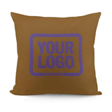 Custom Khaki Light Purple Pillowcase