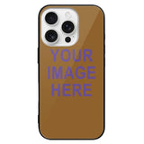 Custom Khaki Light Purple Phone Case