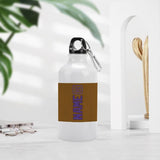 Custom Khaki Light Purple Sports Bottle