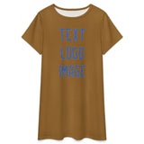 Custom Khaki Sky Blue Nachthemd