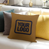 Custom Khaki Navy Pillowcase