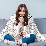 Blanket for Friend Gifts, “A truly great friend is hard to find, difficult to leave and impossible to replace”, From Bestie, Birthday, Christmas, Everyday Encouragement, Inspirational