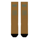 Custom Khaki Blue Green Knee-High Sock
