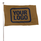 Custom Khaki Navy Flag