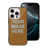Custom Khaki Light Blue Phone Case