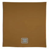 Custom Khaki Navy Square Table Cloth