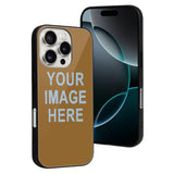 Custom Khaki Light Blue Phone Case