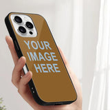 Custom Khaki Light Blue Phone Case